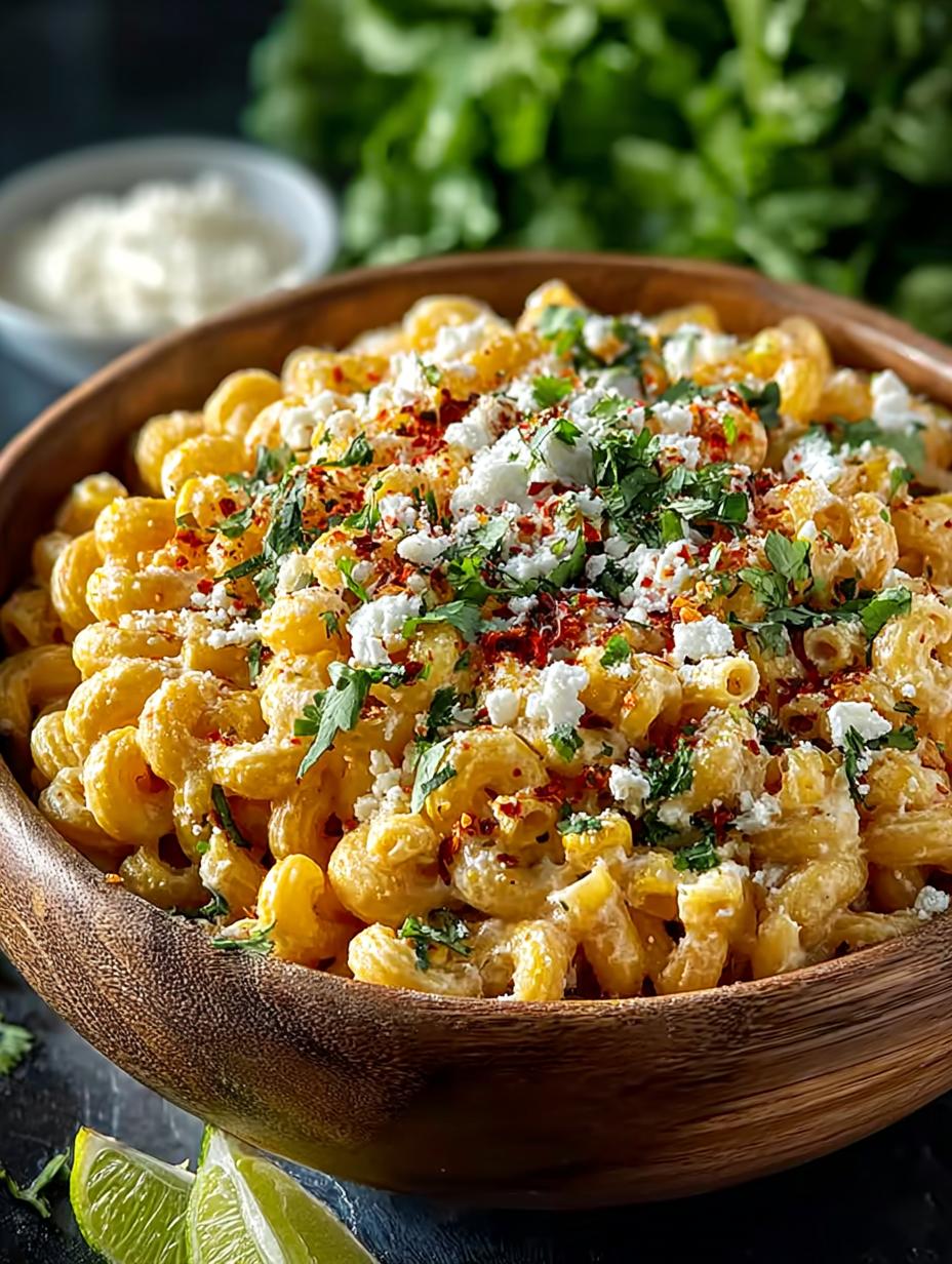 Delicious Mexican Street Corn Pasta Salad Recipe - Mexican Street Corn Pasta - main visual representation