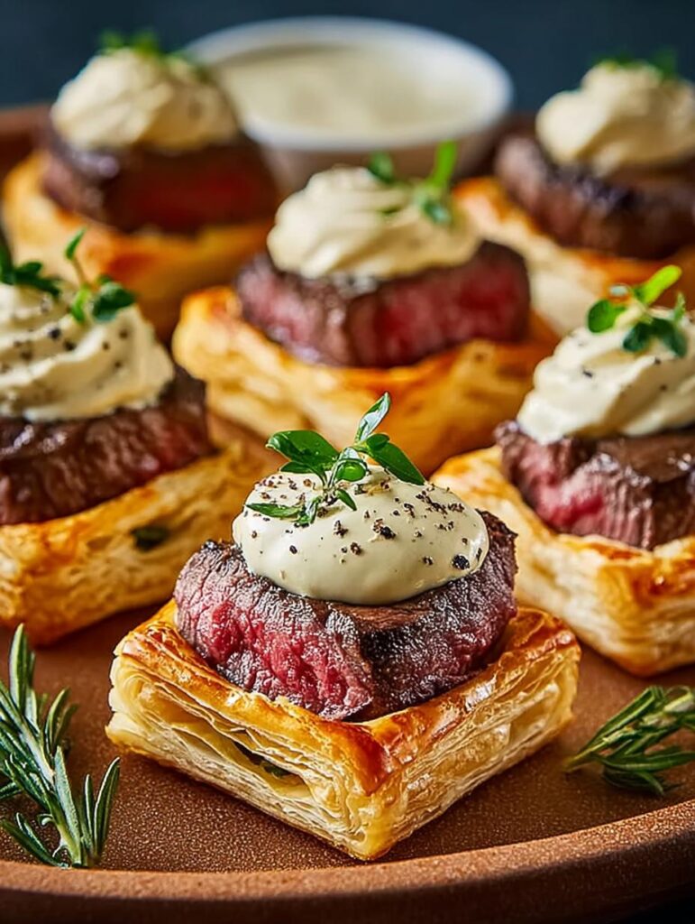 Mini Beef Wellington Bites