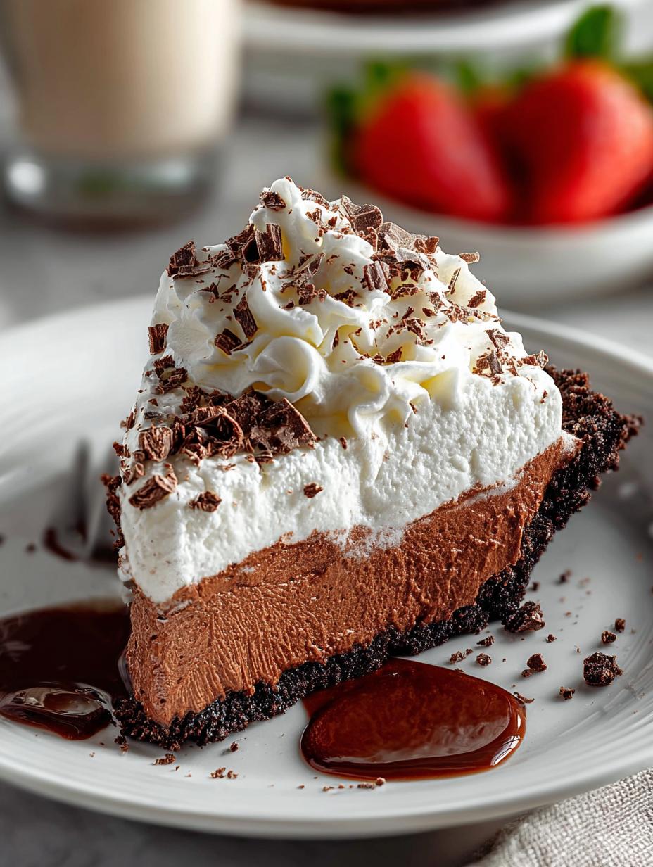 Delicious Mississippi Mud Pie: A Chocolate Lover's Dream 6 Delicious Mississippi Mud Pie: A Chocolate Lover's Dream - Mississippi Mud Pie - additional detail