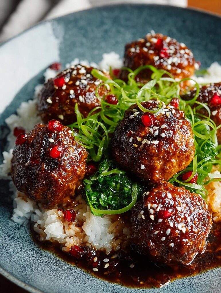 Mongolian Meatballs