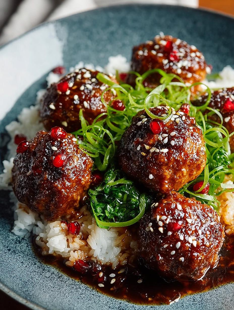 Mongolian Meatballs