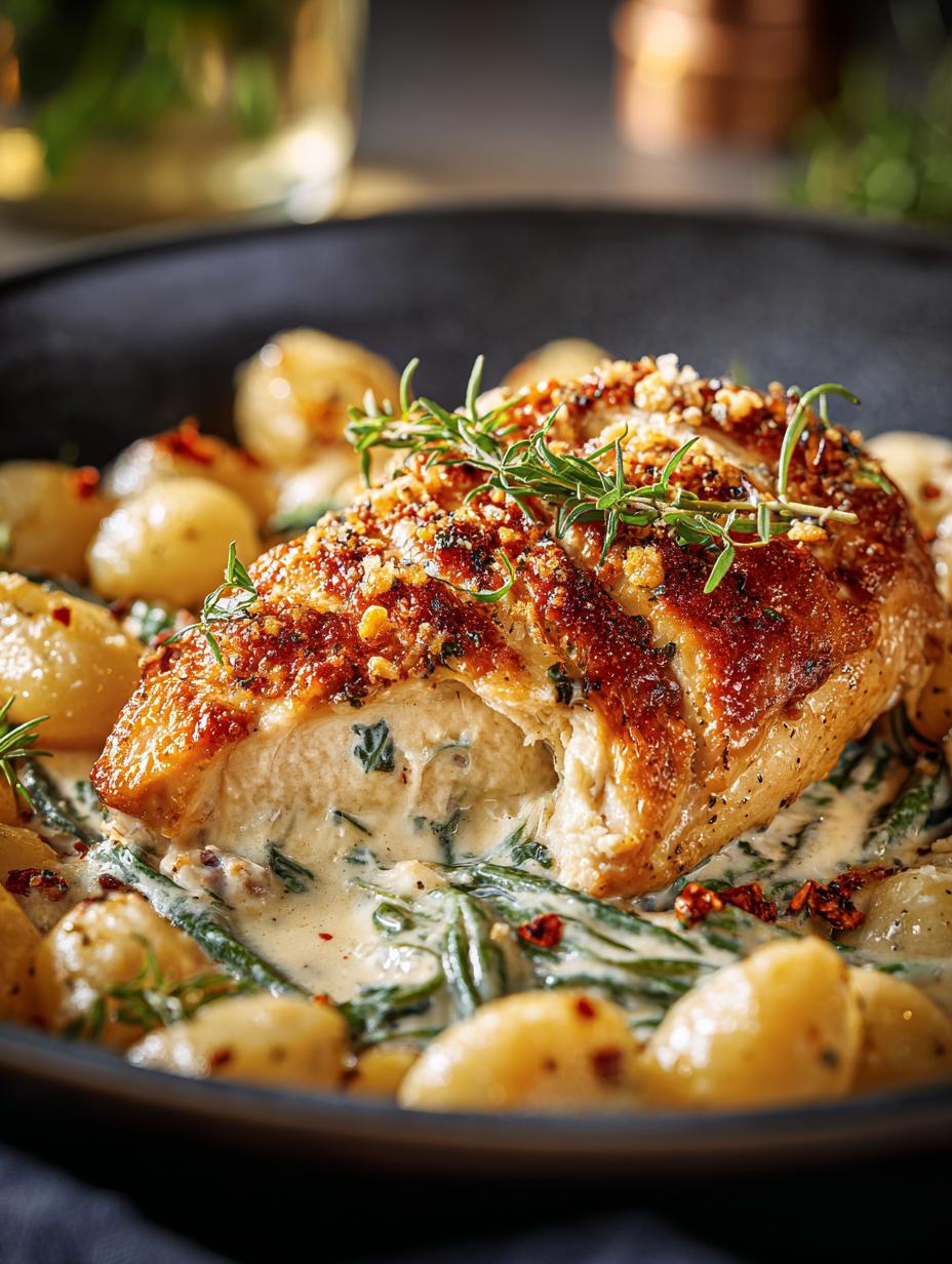 One Pan Creamy Chicken: 30-Minute Cozy Delight - One Pan Creamy Chicken - main visual representation