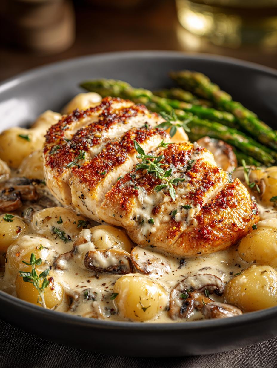 One Pan Creamy Chicken: 30-Minute Cozy Delight - One Pan Creamy Chicken - additional detail