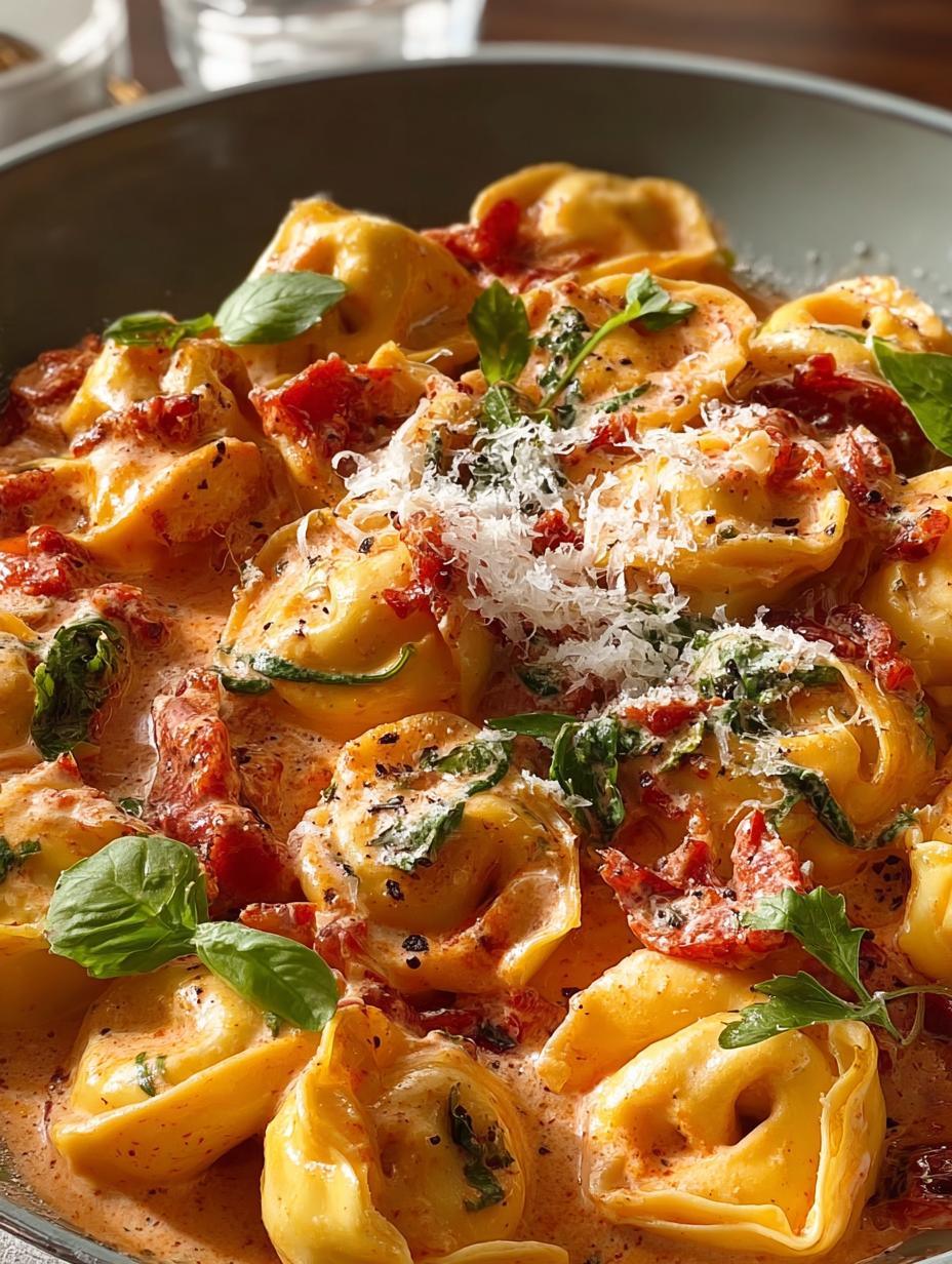 One Pan Tucsan Tortellini