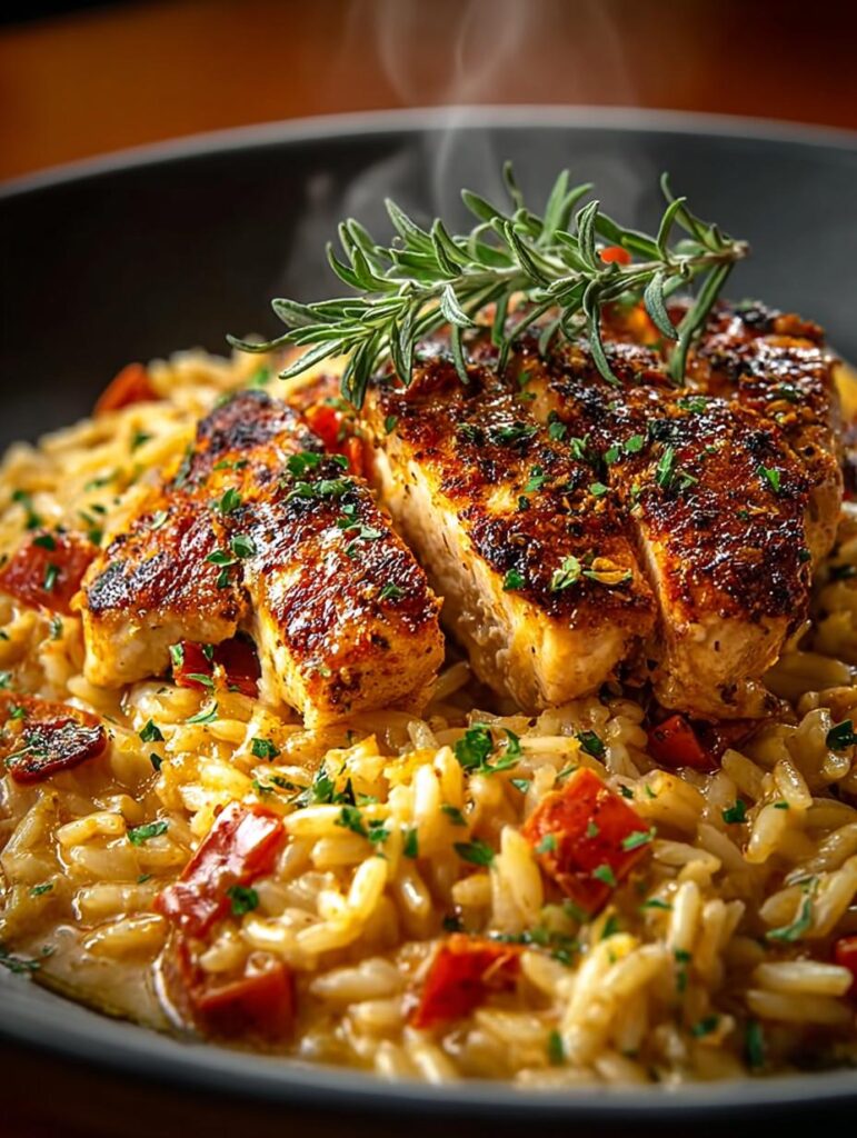 One Pot Cajun Chicken