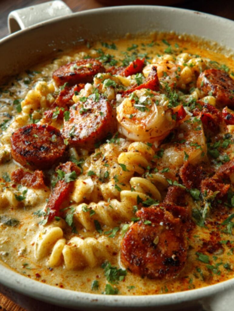 One Pot Creamy Cajun