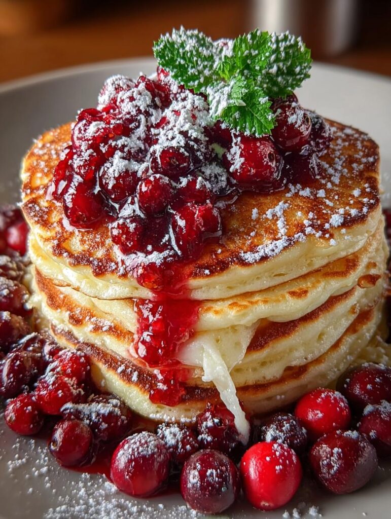 Pancake Stack Berry Holly