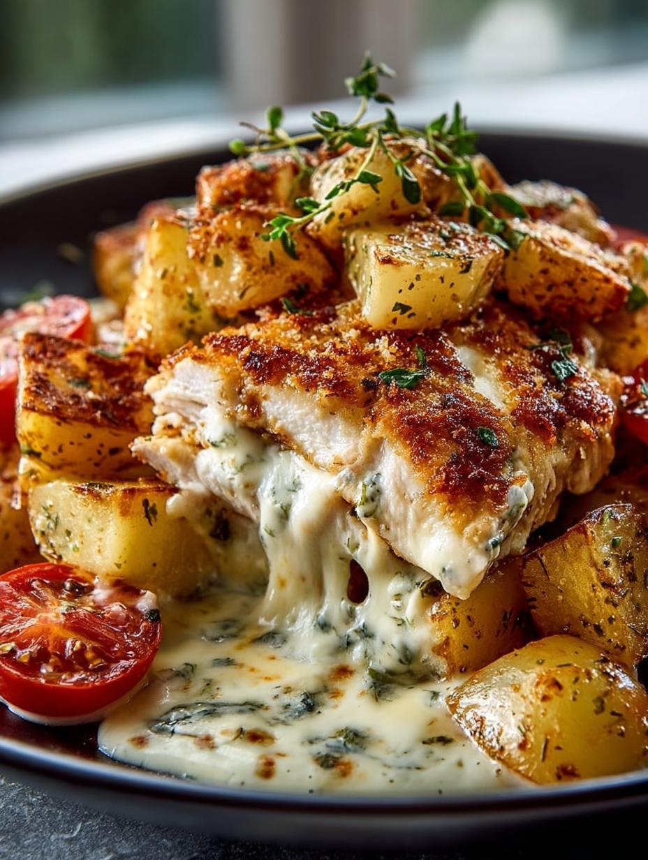Parmesan Chicken Potatoes One