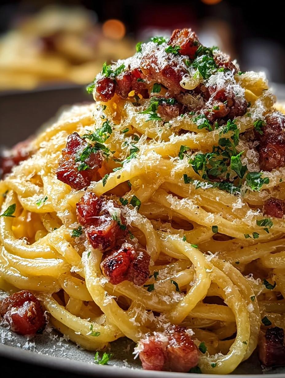 Pasta Carbonara: 7 Secrets to the Perfect Italian Dish - Pasta Carbonara - additional detail