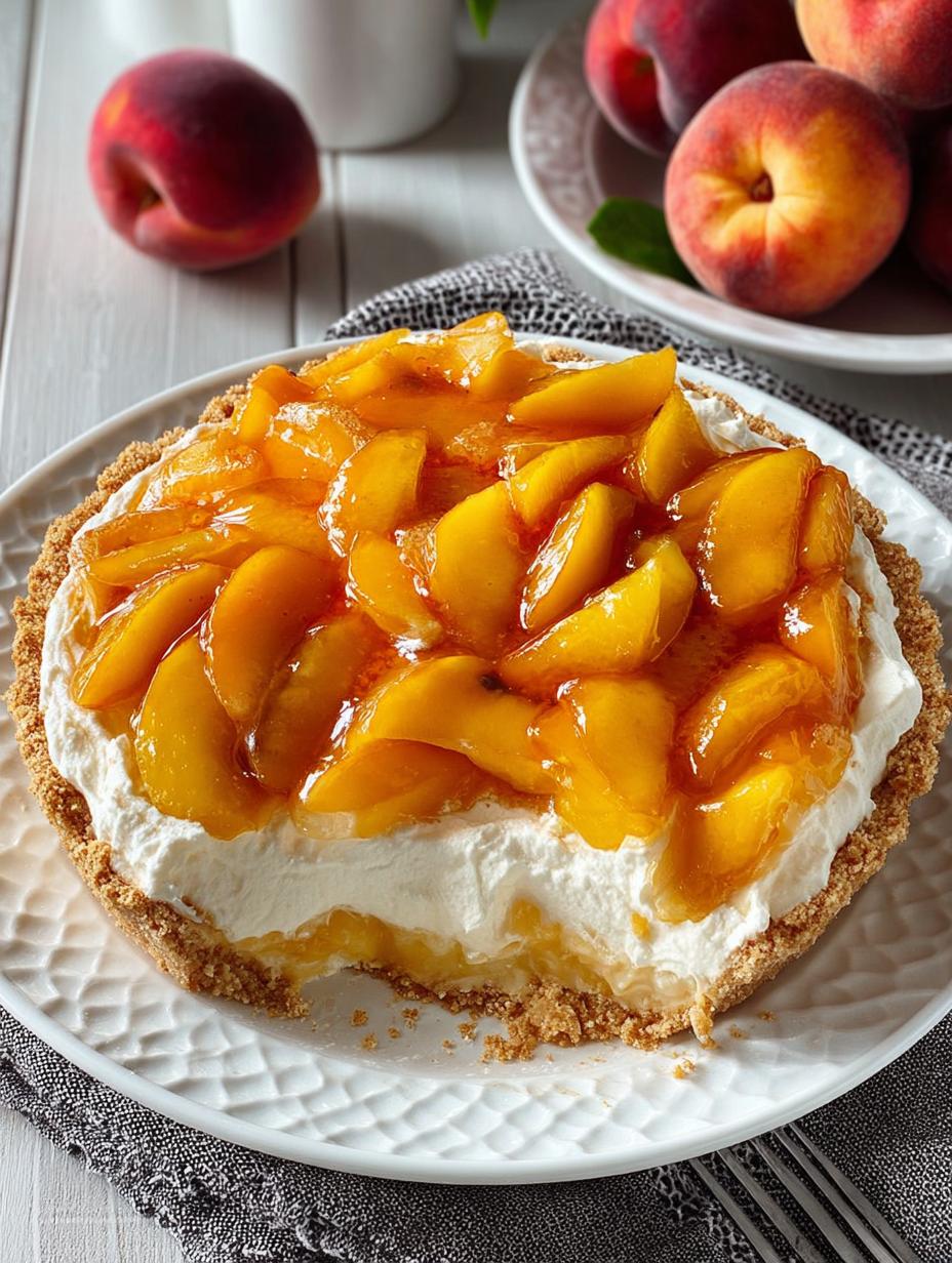 Peaches Cream Pie: 7 Steps to a Delightful Summer Dessert 6 Peaches Cream Pie: 7 Steps to a Delightful Summer Dessert - Peaches Cream Pie - additional detail