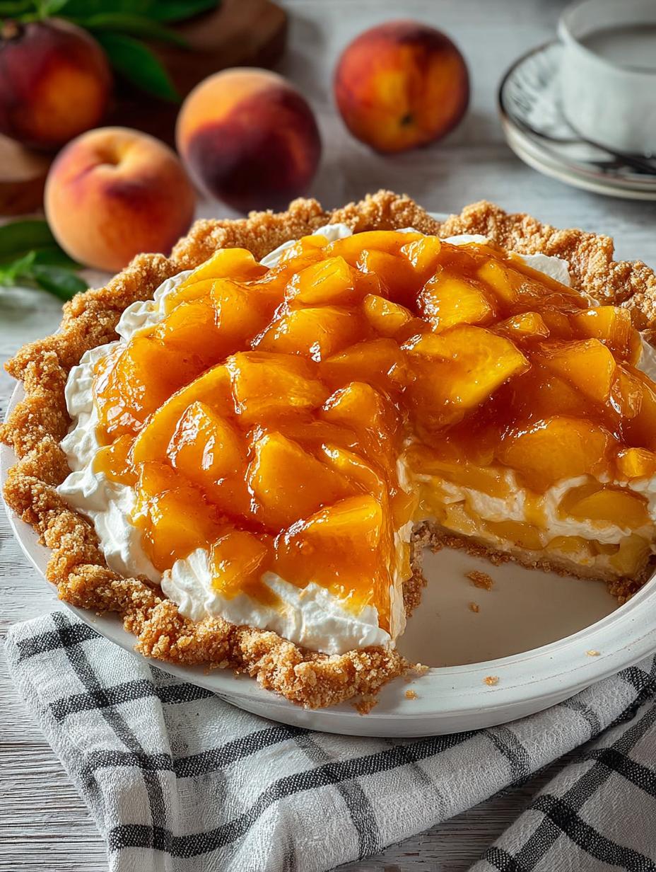 Peaches Cream Pie