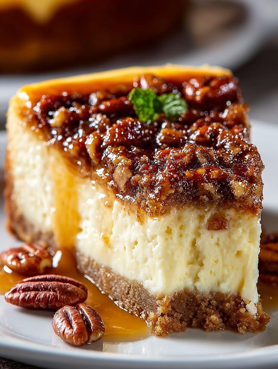 Pecan Pie Cheesecake