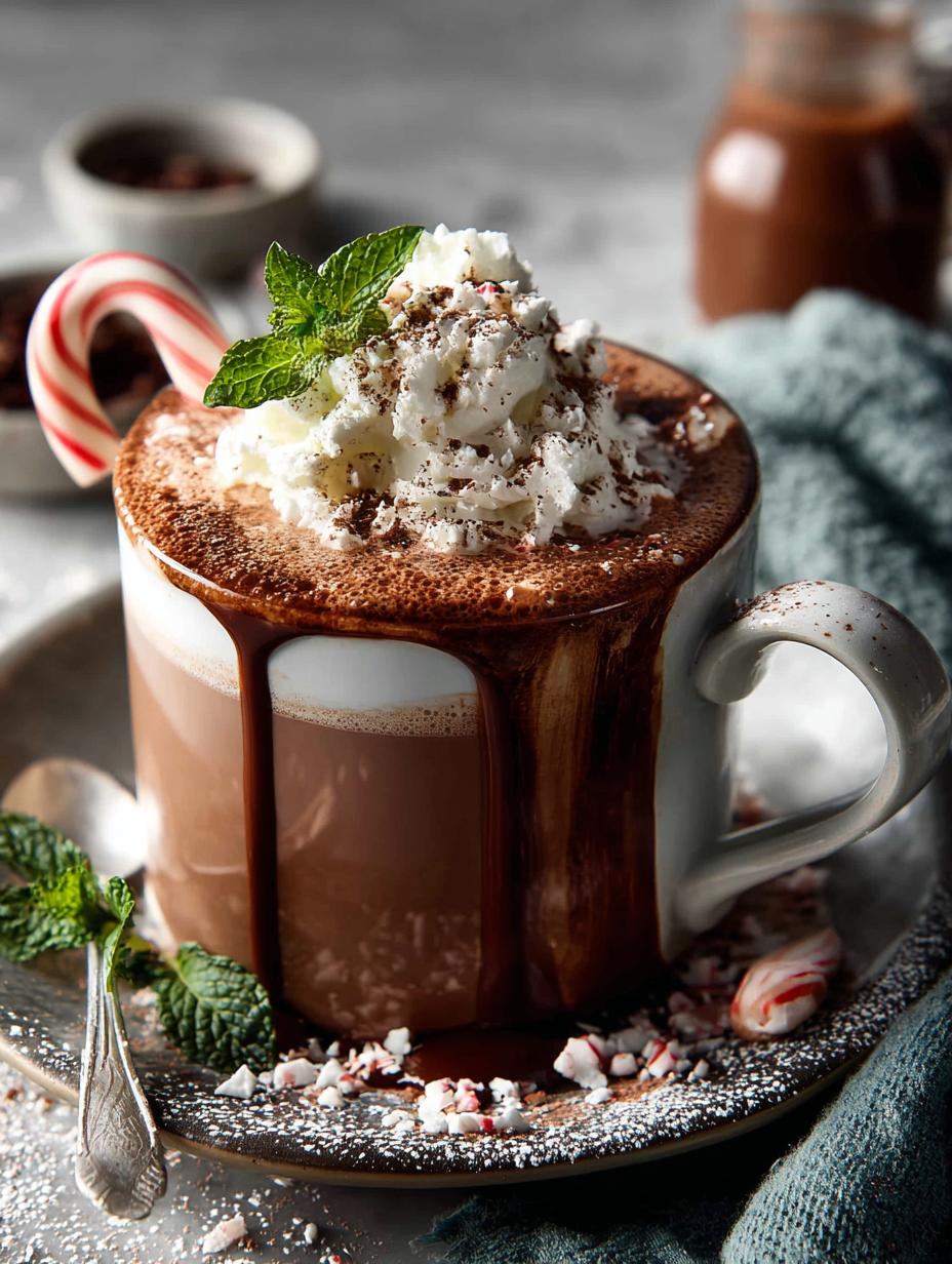 Delightful Peppermint Hot Chocolate for Cozy Nights 6 Delightful Peppermint Hot Chocolate for Cozy Nights - Peppermint Hot Chocolate - additional detail