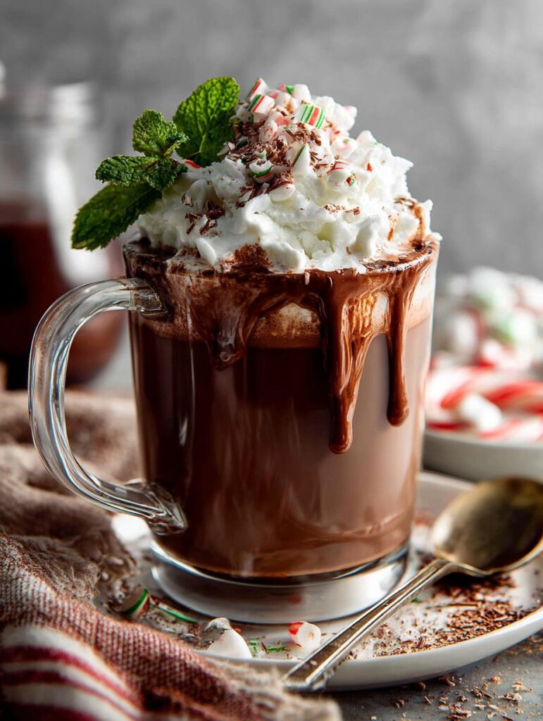 Peppermint Hot Chocolate