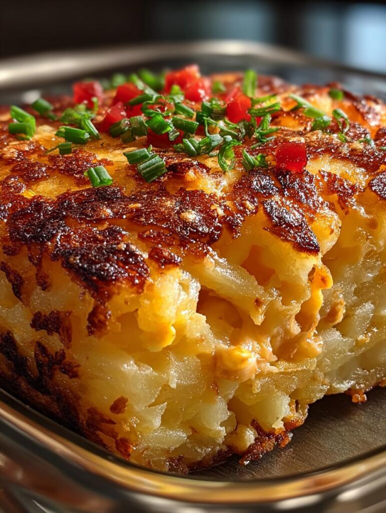 Pimento Cheese Hash Brown