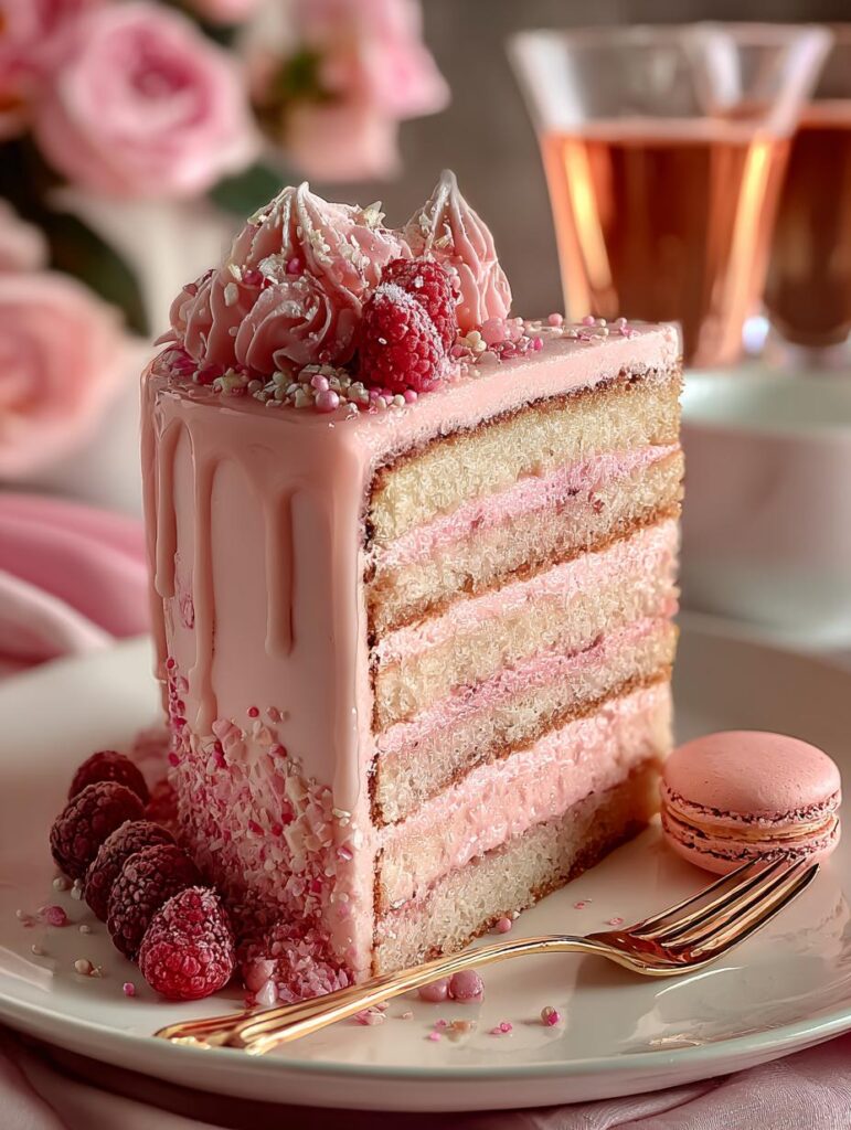 Pink Champagne Cake