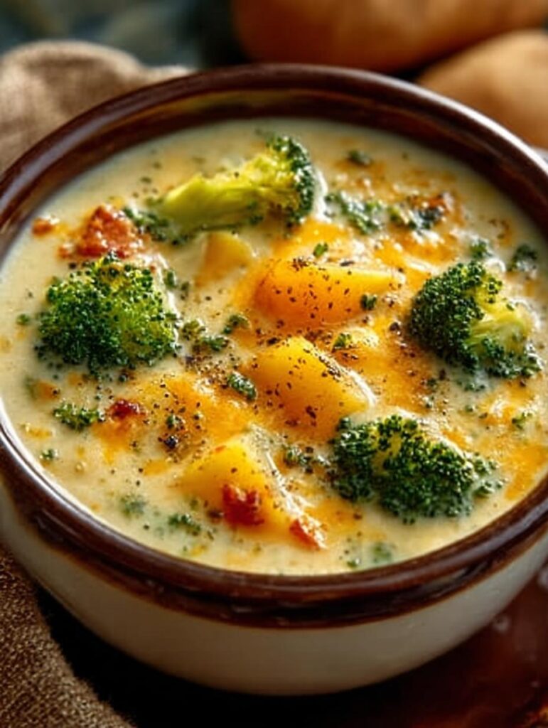 Potato Broccoli Cheddar Soup