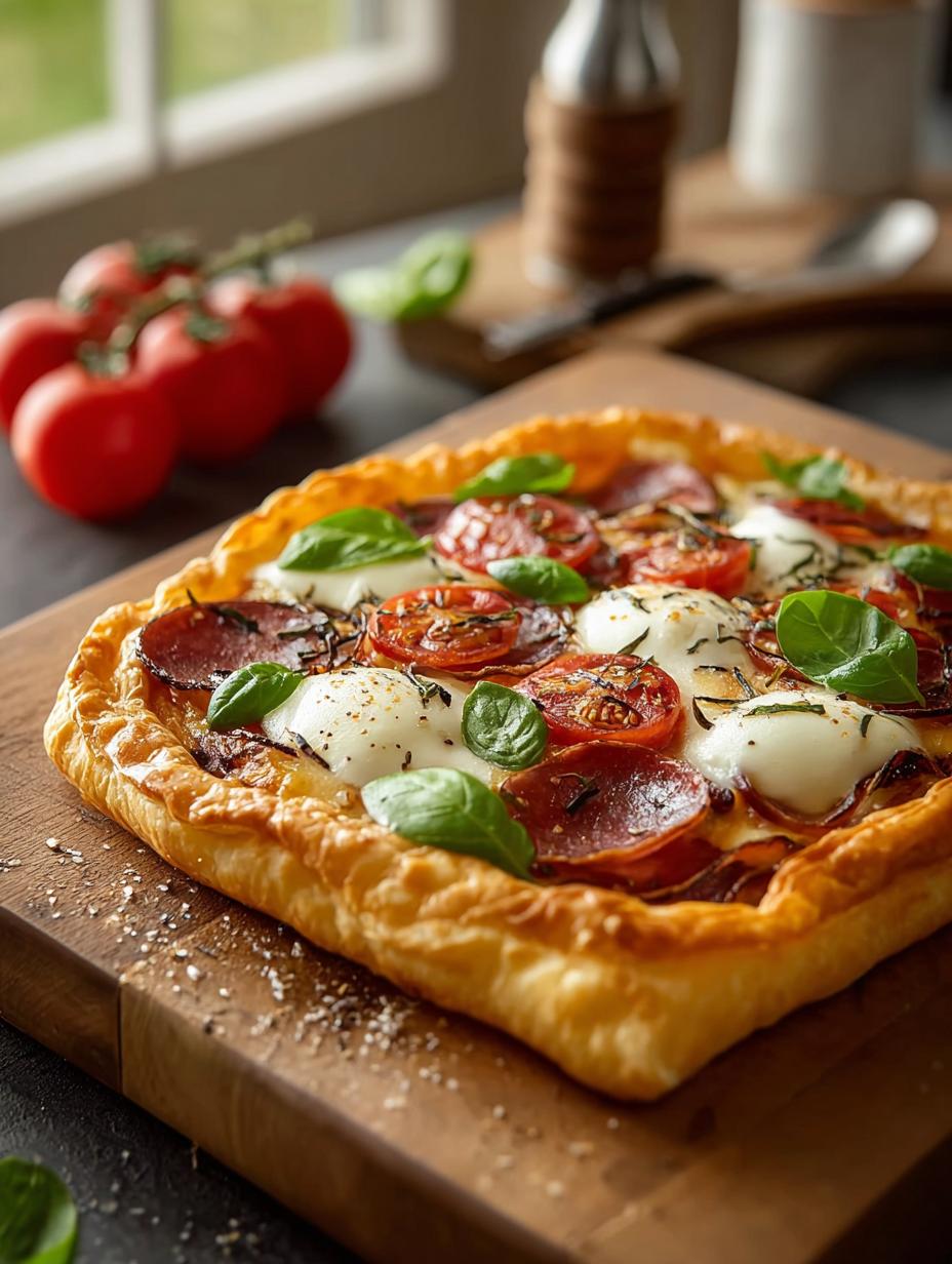 Delicious Puff Pastry Pizza: 5 Easy Steps to Enjoy 5 Delicious Puff Pastry Pizza: 5 Easy Steps to Enjoy - Puff Pastry Pizza - main visual representation