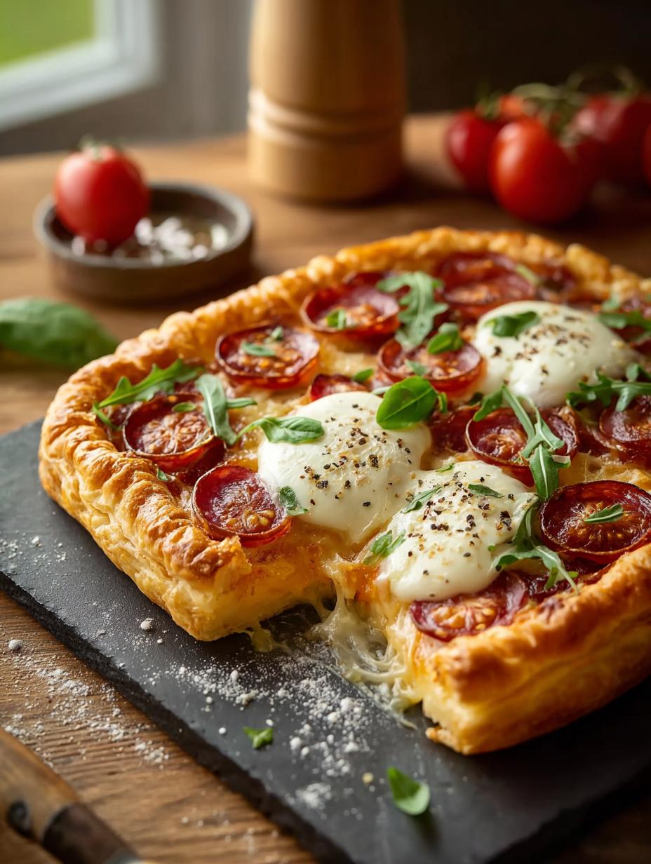 Puff Pastry Pizza
