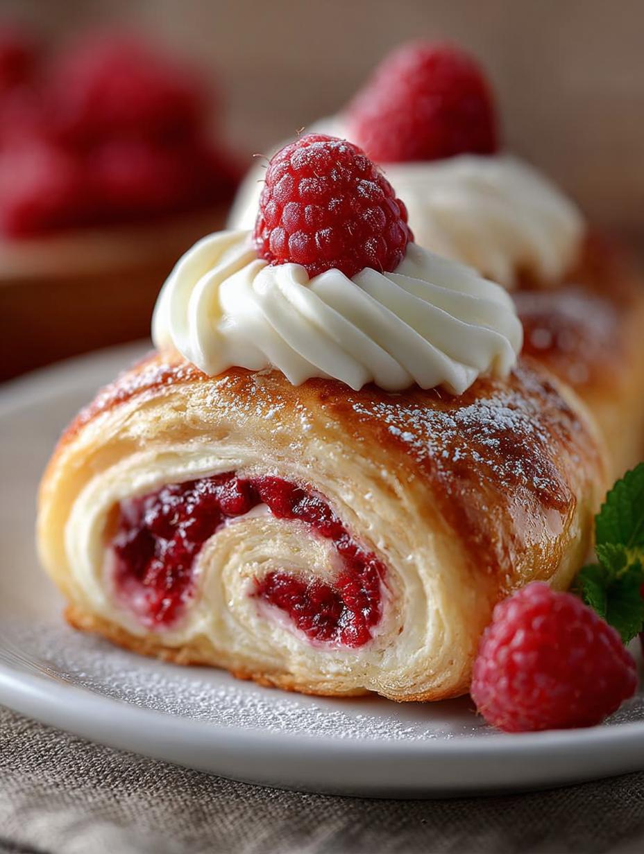 Raspberry Swirls with Vanilla