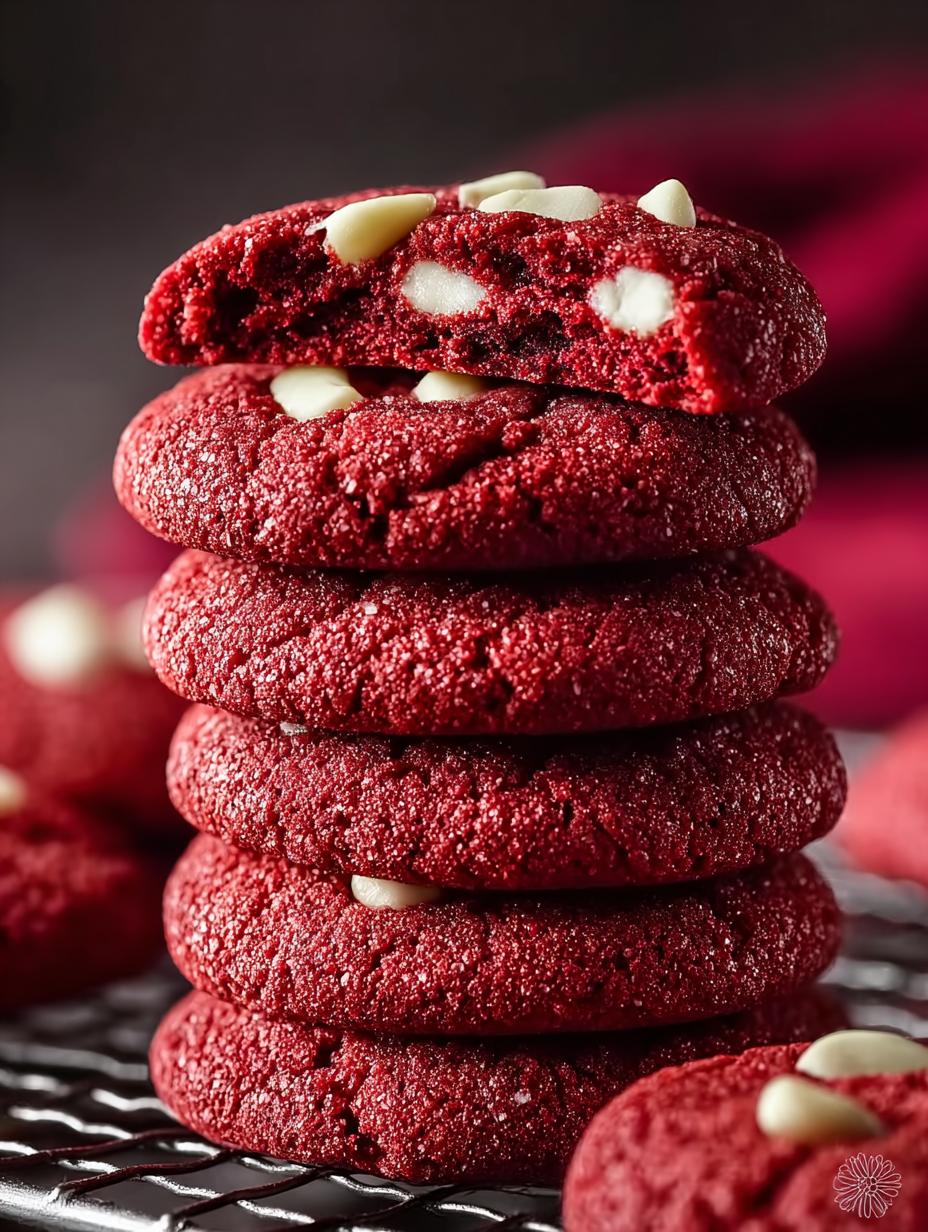 Red Velvet Cookies: 7 Secrets to Soft and Chewy Delights - Red Velvet Cookies - additional detail