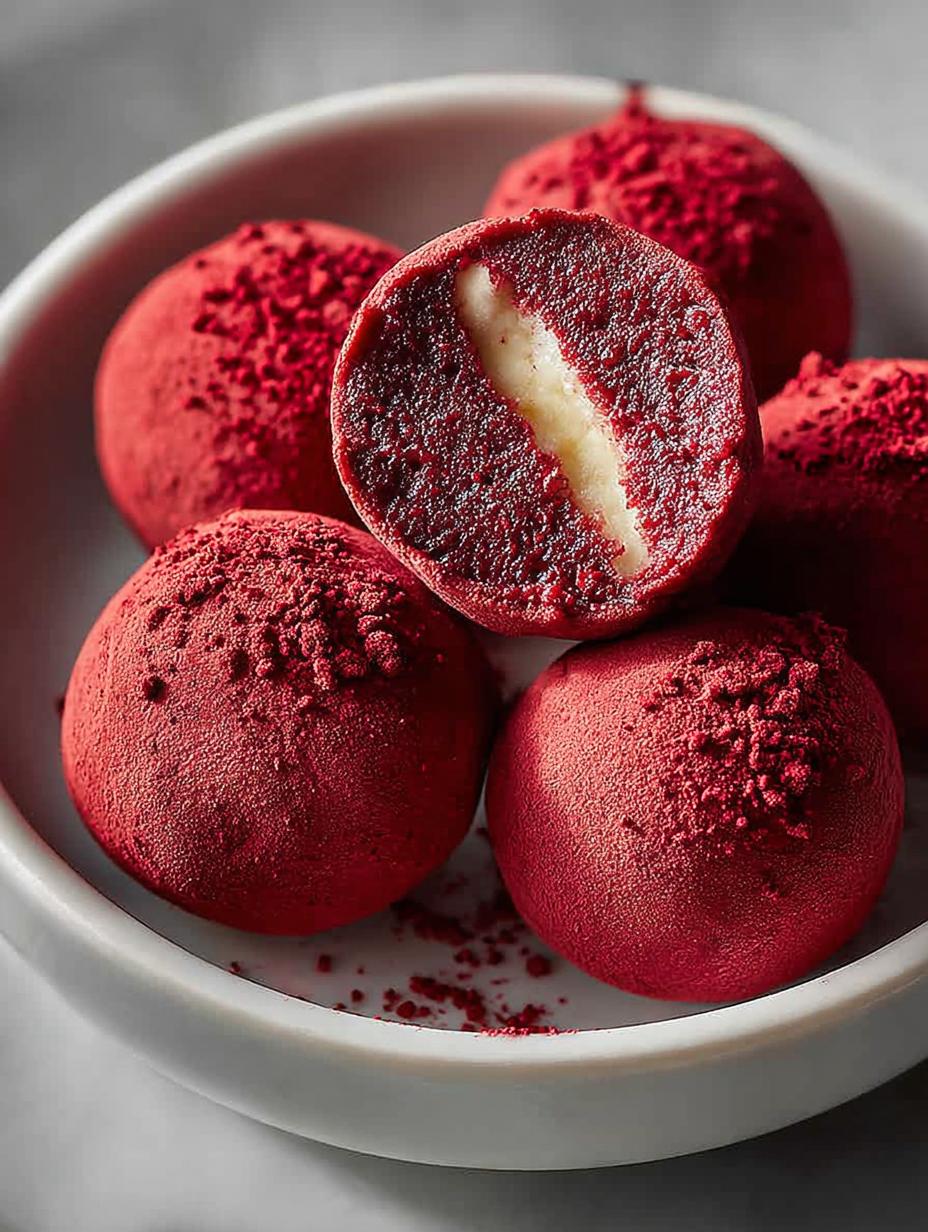 Red Velvet Truffles