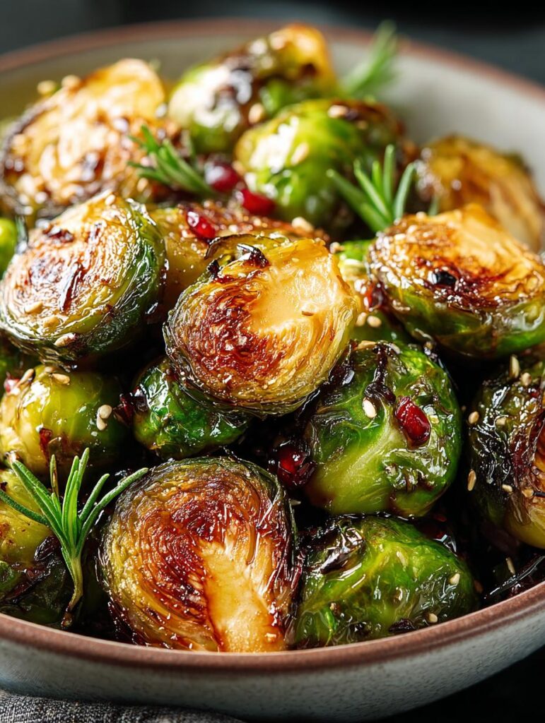 Roasted Brussels Sprouts with
