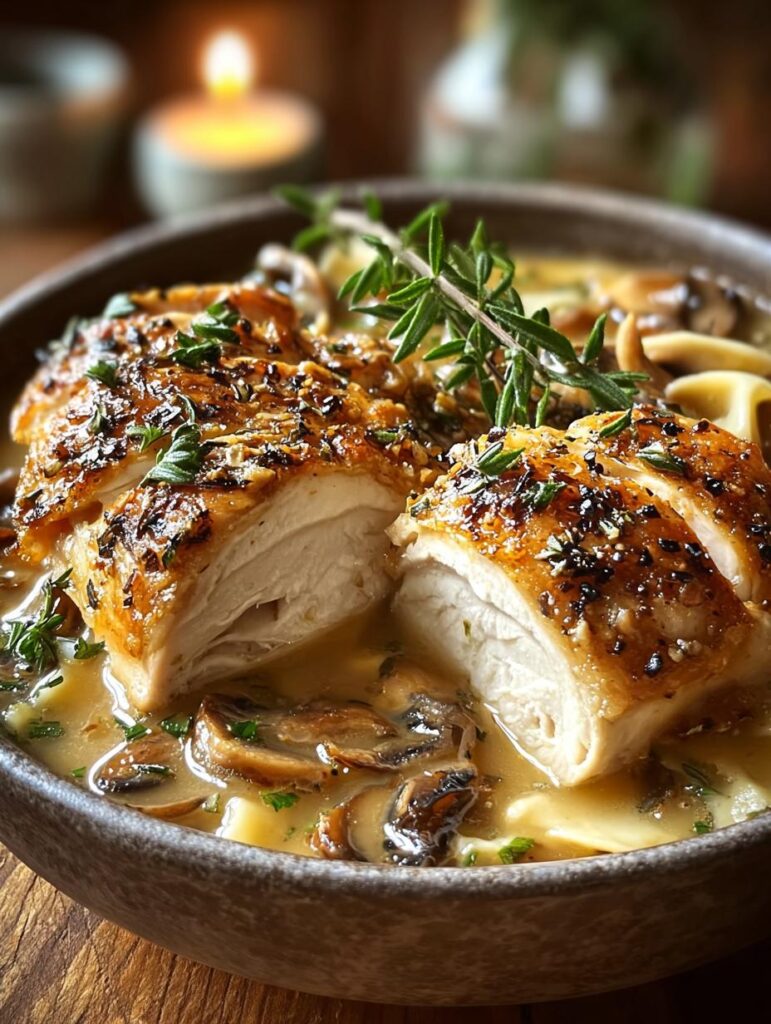 Roasted Garlic White Chicken