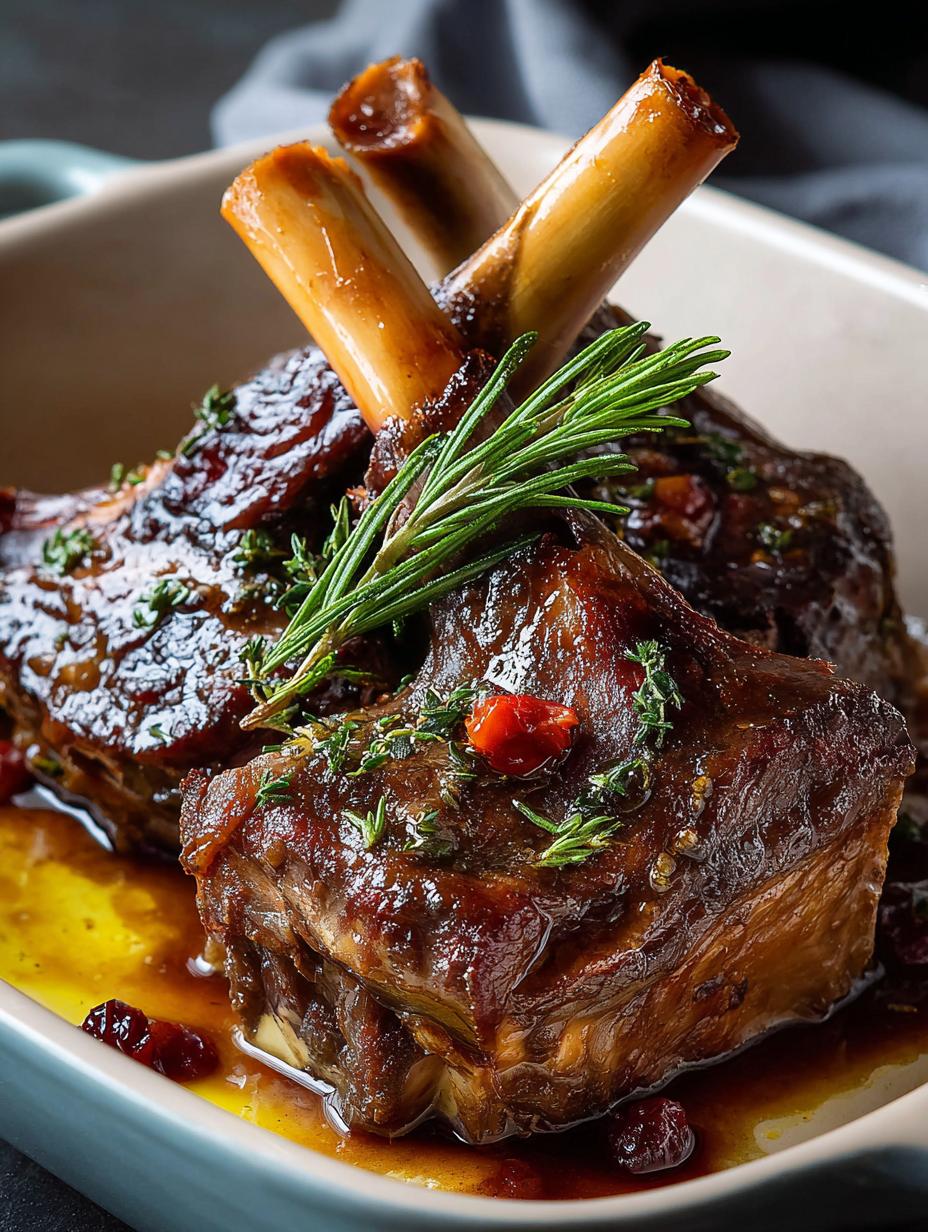 Roasted Lamb Shanks: A Tender Classic Dish for Dinner - Roasted Lamb Shanks - main visual representation