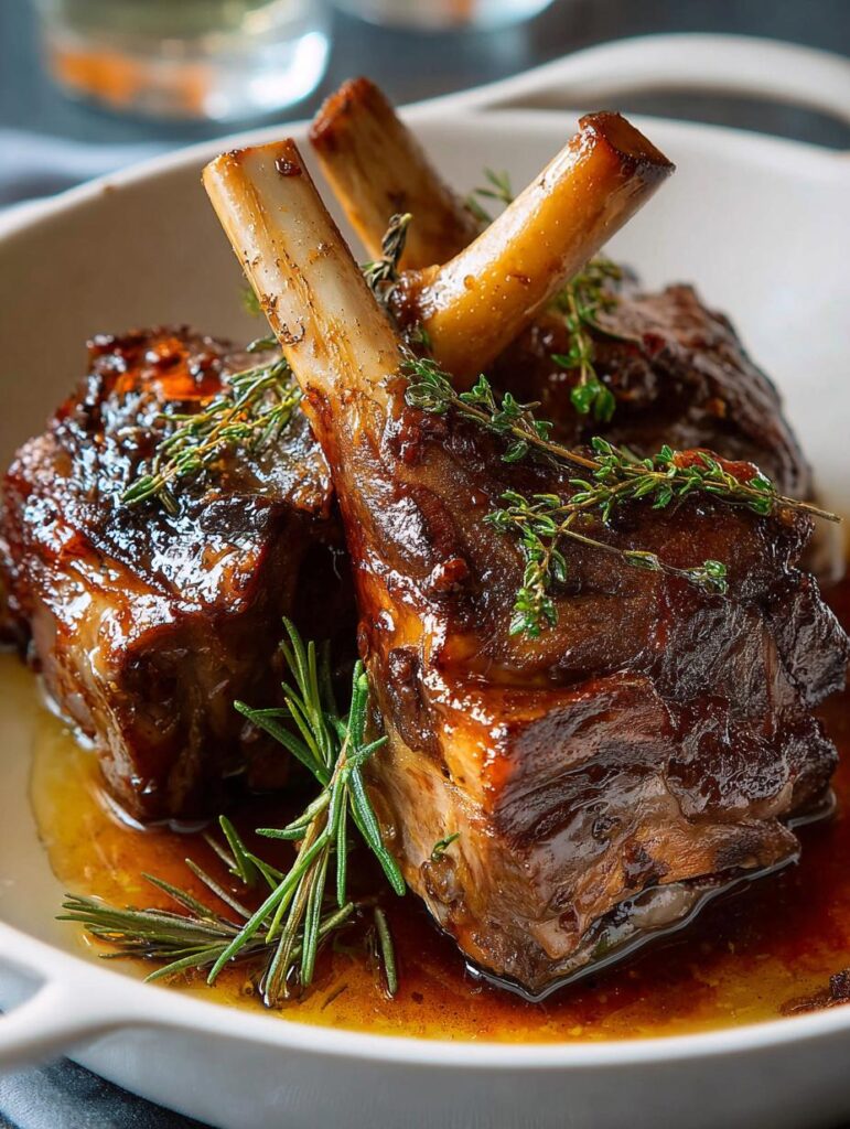 Roasted Lamb Shanks
