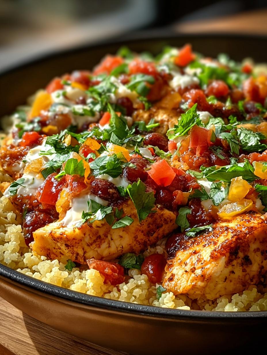 Salsa Chicken Cauliflower Rice: One-Pan Flavor Explosion - Salsa Chicken Cauliflower Rice - additional detail