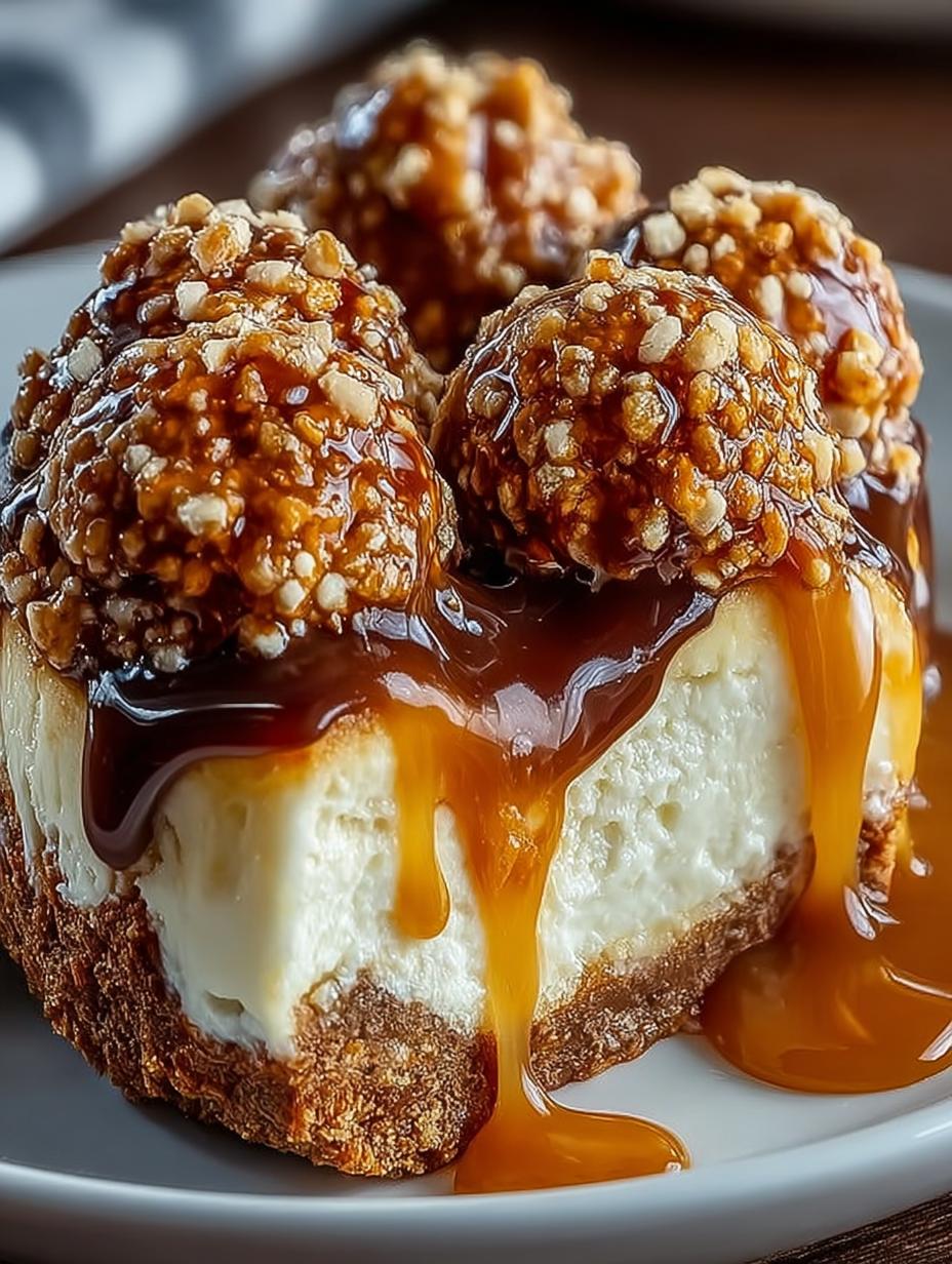 Salted Caramel Pretzel Cheesecake