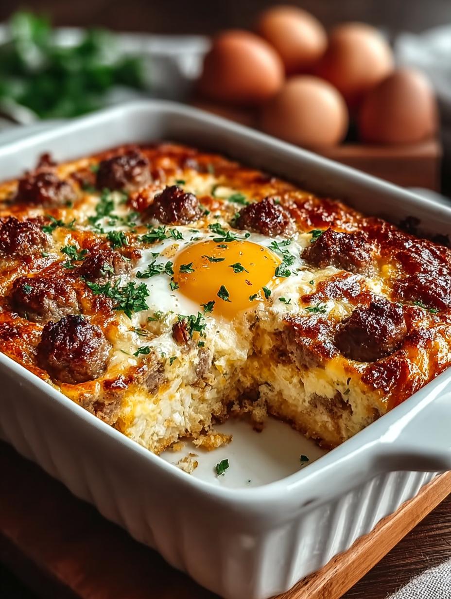 Sausage Egg Casserole