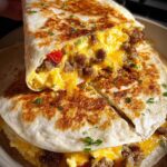 Sausage Quesadilla