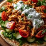 Slow Cooker Chicken Shawarma