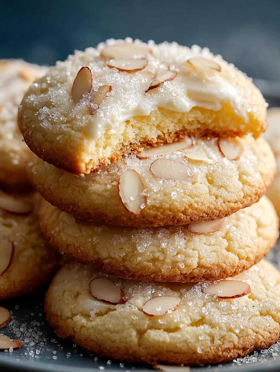 Soft Almond Sugar Cookies