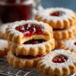 Soft Sweet Linzer Cookies