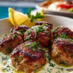 Softest Juiciest Greek Meatballs