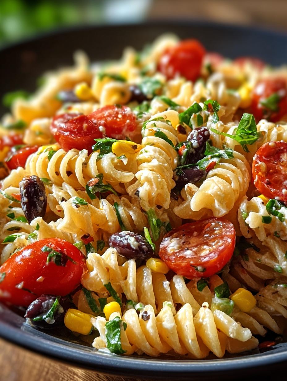 Southwest Pasta Salad with