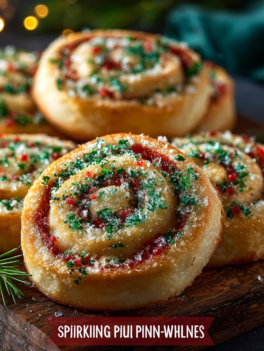 Sparkling Christmas Pinwheel: 24 Festive Treats - Sparkling Christmas Pinwheel - main visual representation