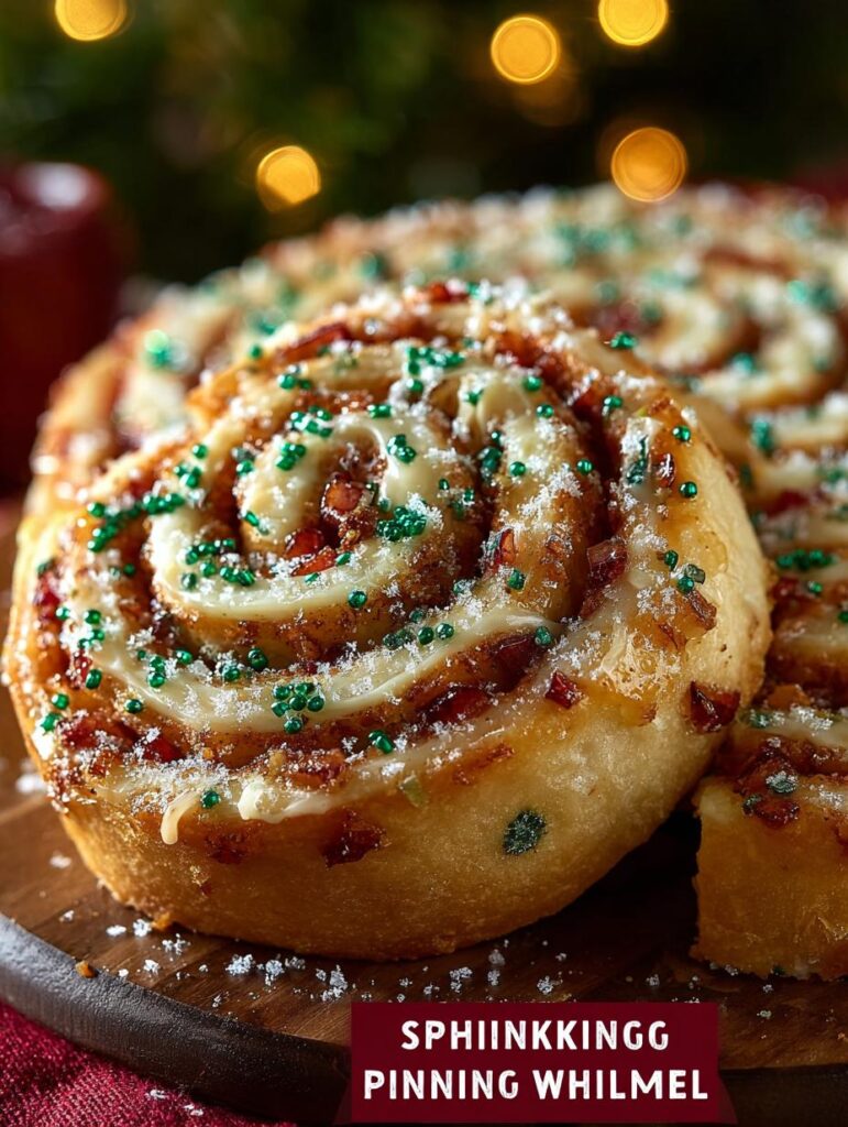 Sparkling Christmas Pinwheel