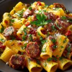 Spicy Sausage Pasta Creamy