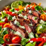 Steak Fajita Salad with