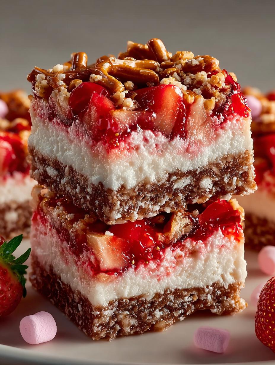 Strawberry Pretzel Marshmallow Treats: 5 Sweet Variations 5 Strawberry Pretzel Marshmallow Treats: 5 Sweet Variations - Strawberry Pretzel Marshmallow Treats - main visual representation