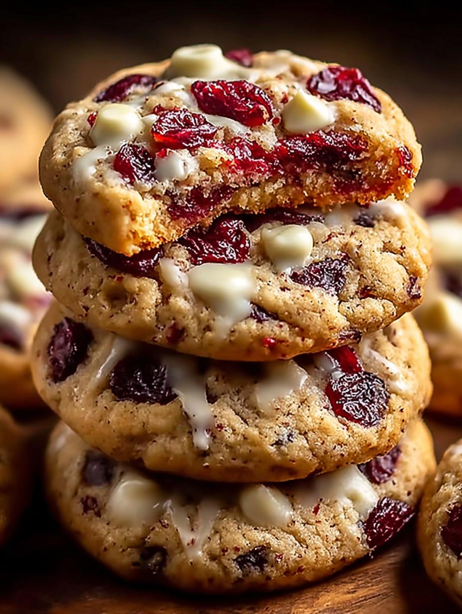 Sweet Cranberry Bliss Cookies: 12 Festive Treats 6 Sweet Cranberry Bliss Cookies: 12 Festive Treats - Sweet Cranberry Bliss Cookies - additional detail