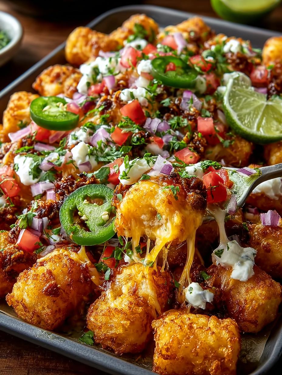 Sweet Potato Tater Tot Nachos: 7 Flavorful Twists - Sweet Potato Tater Tot - main visual representation