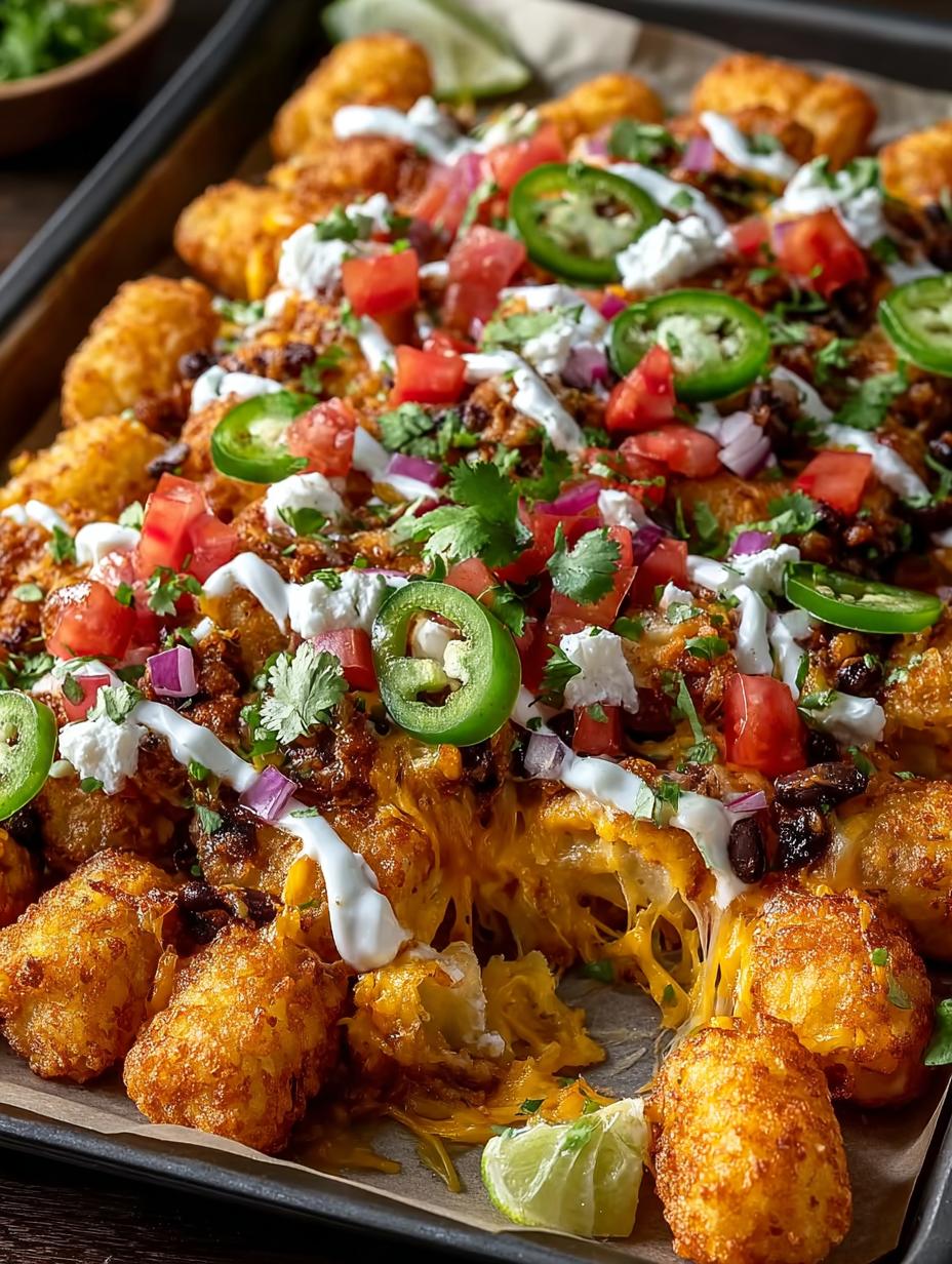 Sweet Potato Tater Tot Nachos: 7 Flavorful Twists - Sweet Potato Tater Tot - additional detail