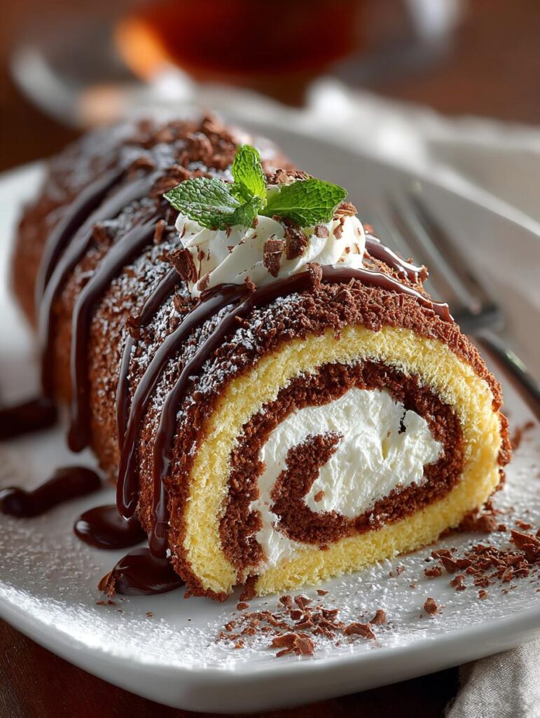 Swiss Roll Cake