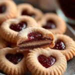 Thumbprint Heart Cookies