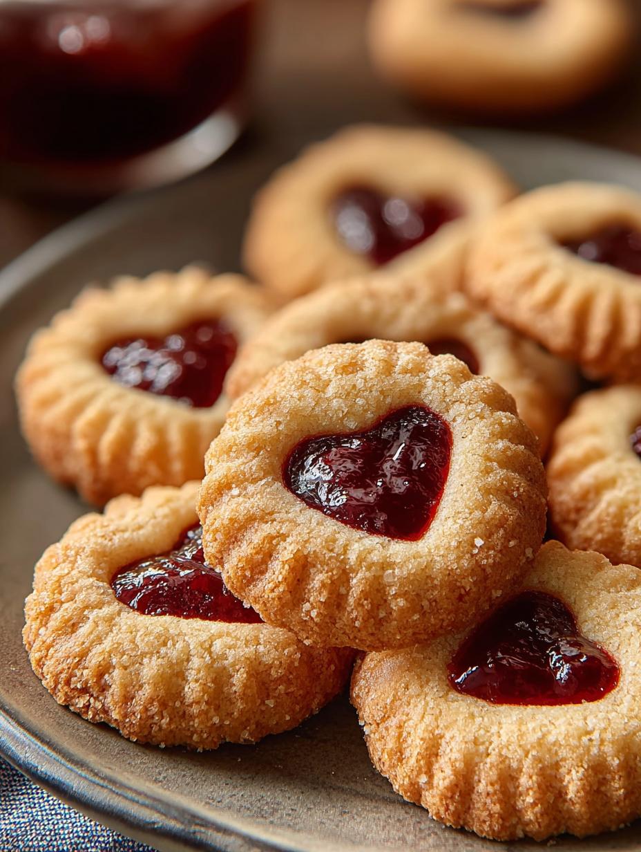 Thumbprint Heart Cookies: 7 Irresistible Recipes to Love - Thumbprint Heart Cookies - additional detail